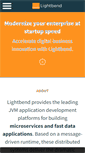 Mobile Screenshot of lightbend.com